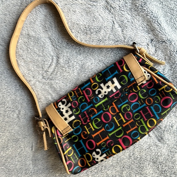 🌈Multicoloured HOPE Mini Handbag/Purse - Picture 3 of 11